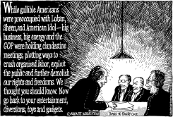 SECRET GOP/BIG BUSINESS MEETINGS by Monte Wolverton