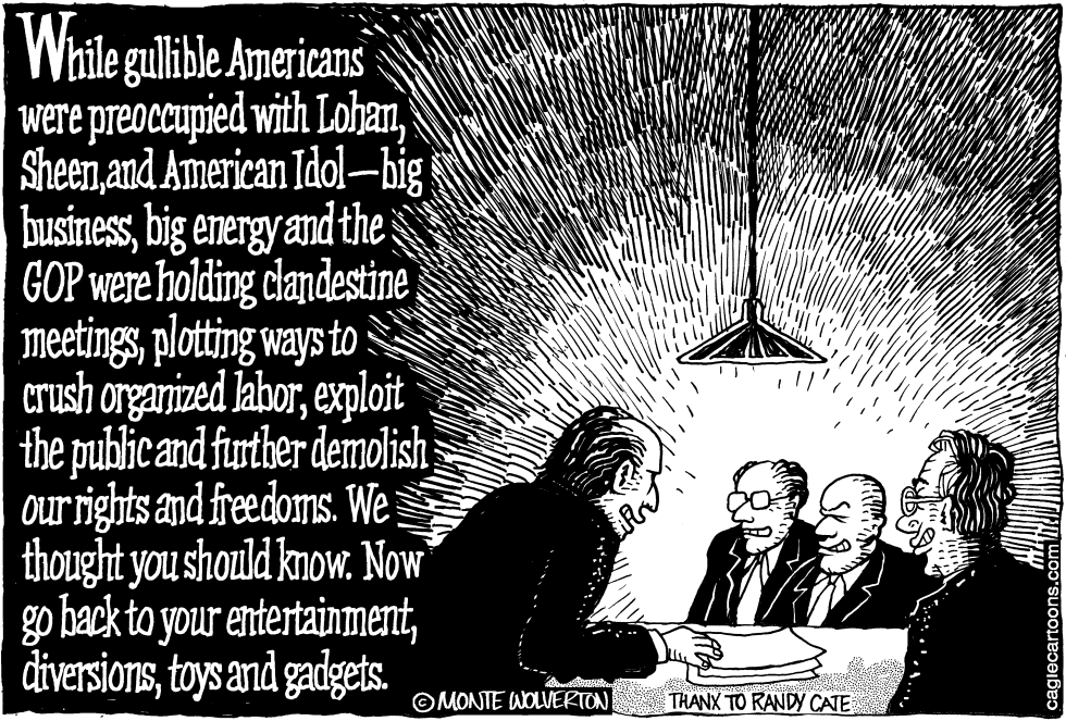Secret GOP/big business meetings