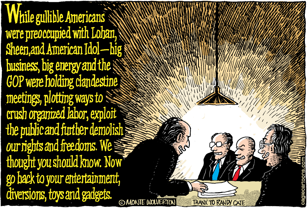  SECRET GOP/BIG BUSINESS MEETINGS by Wolverton