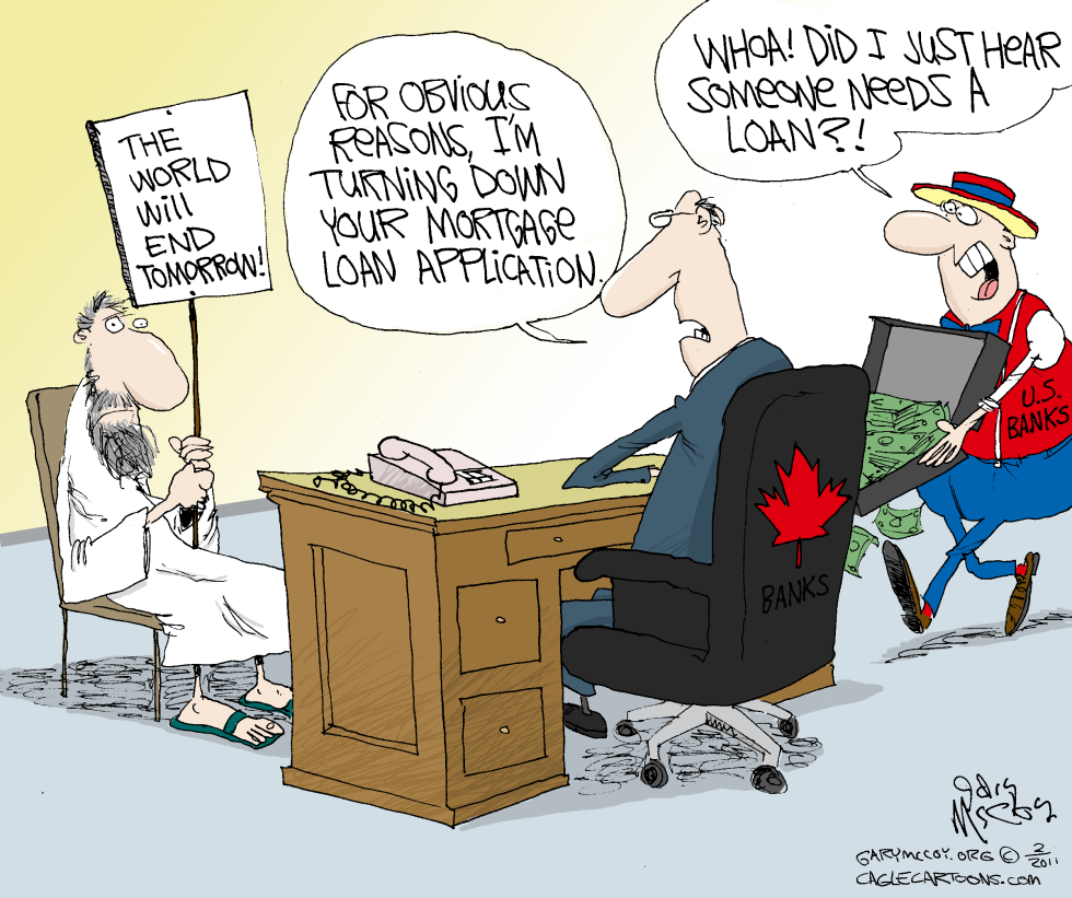  US VS CANADA BANKS by Gary McCoy