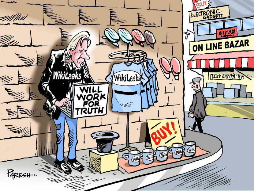 Wikileaks Fund raising COLOR
