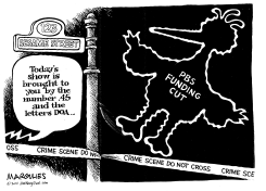 PBS FUNDING CUT by Jimmy Margulies