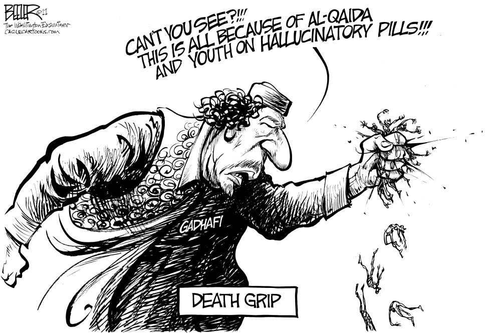 Grip of Gadhafi