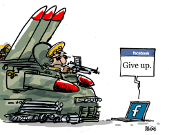 FACEBOOK REVOLUTIONS by Frederick Deligne