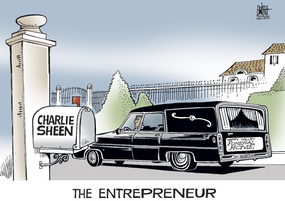 WAITING FOR CHARLIE SHEEN, COLOR