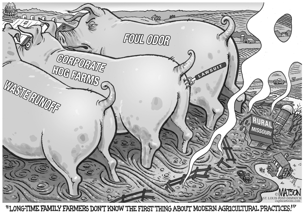  LOCAL MO-CORPORATE HOG FARM POLLUTION by RJ Matson