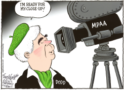 CHRIS DODD by Bob Englehart