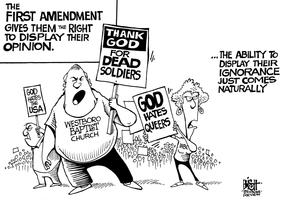 WESTBORO BAPTIST CHURCH, B/W