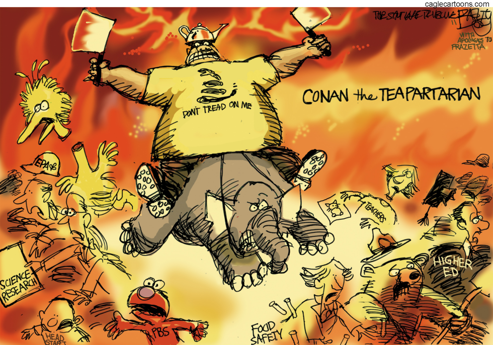 Tea Party Barbarian Color