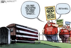 GRATEFUL WESTBORO BAPTIST CHURCH  by Nate Beeler