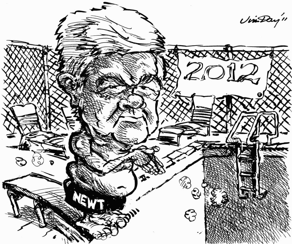 Newt dives in