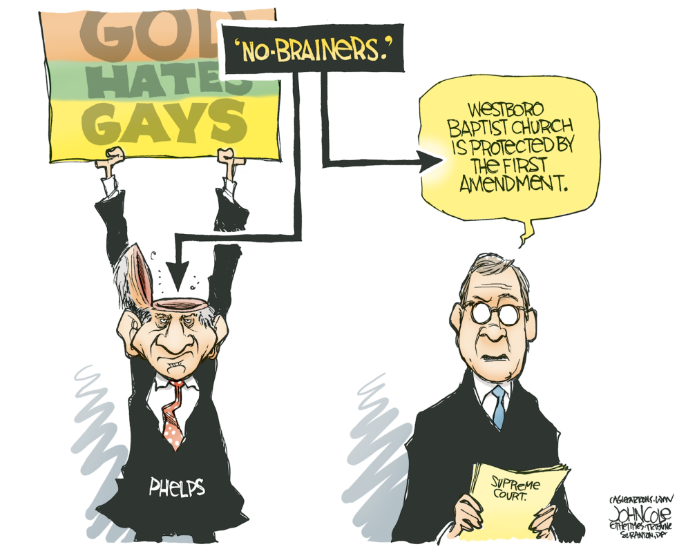 Westboro Baptists no-brainers COLOR