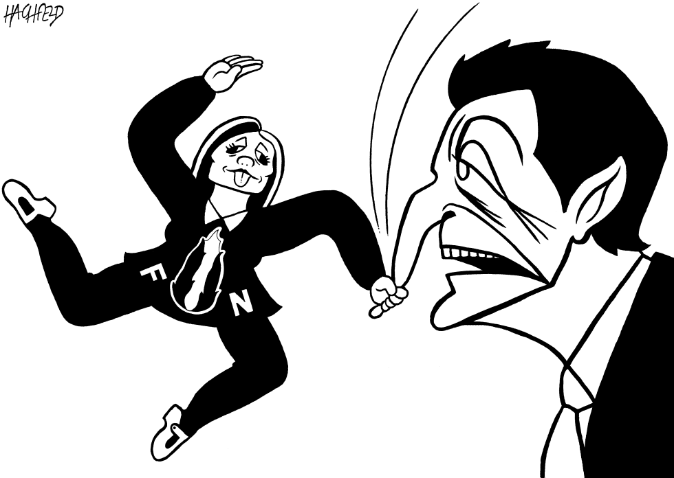 Marine Le Pen, Sarkozy