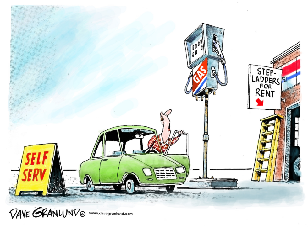  HIGHER GAS by Dave Granlund