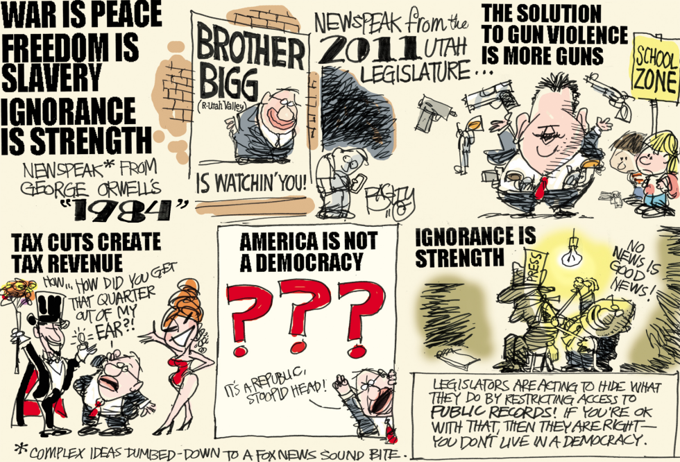  LOCAL UTAH LEGISLATIVE FOLLIES by Pat Bagley