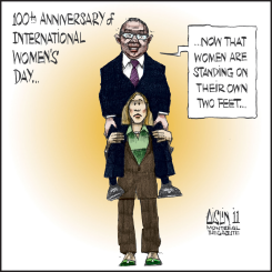 INTERNATIONAL WOMENS DAY by Terry Mosher