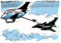 TANKER CONTRACT by Milt Priggee