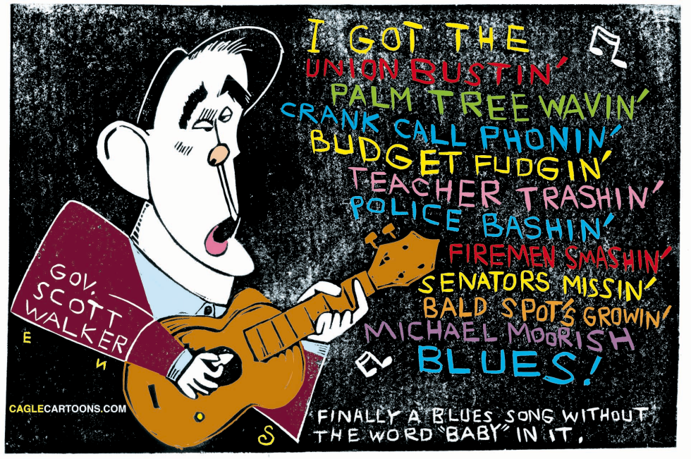  THE GOVERNOR WALKER BLUES  by Randall Enos