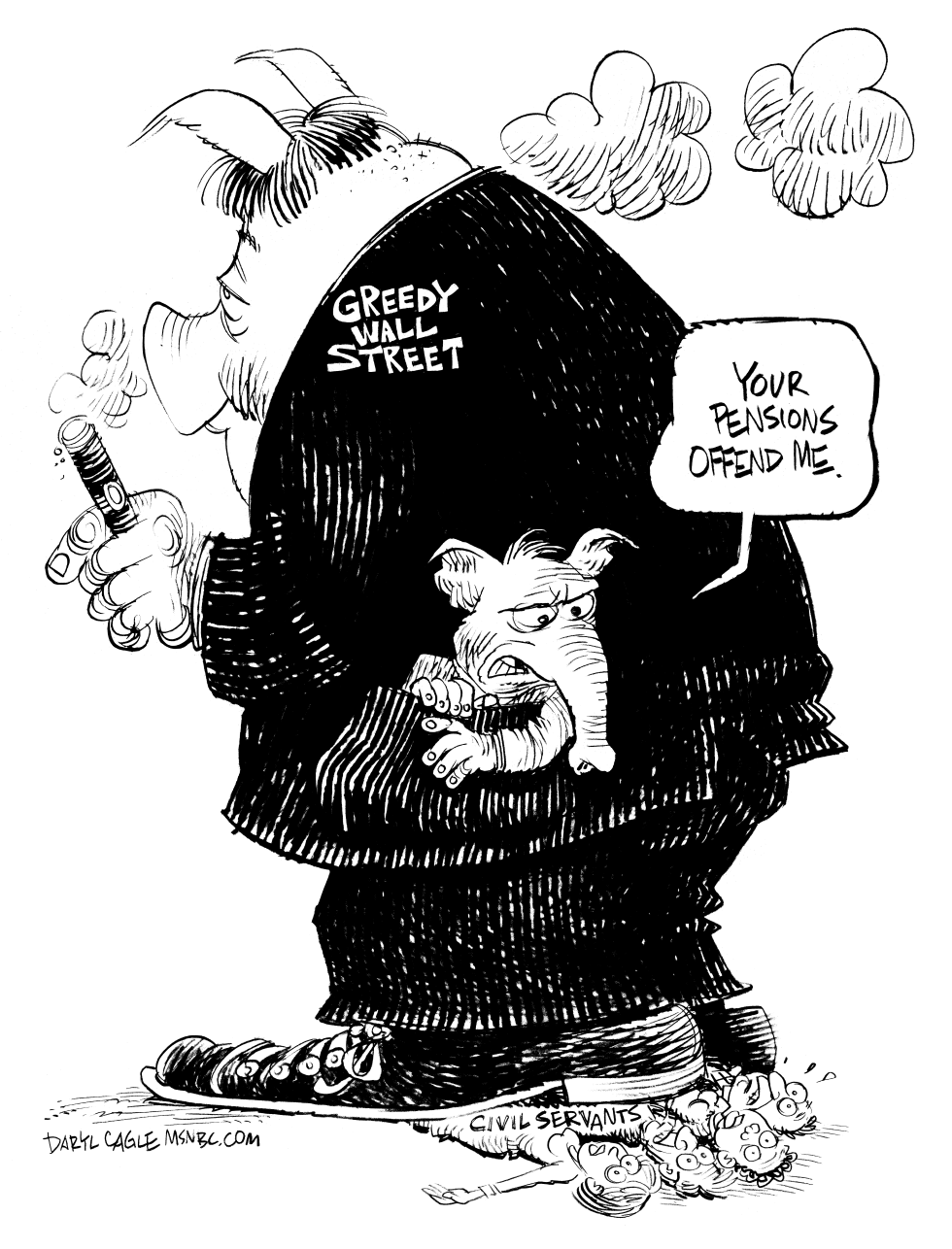 GOP and Civil Servant Pensions