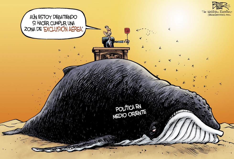  ZONA DE EXCLUSION AEREA  by Nate Beeler