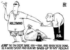 LOCAL- PA FILM TAX CREDIT, B/W by Randy Bish