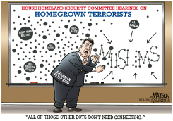 PETER KING CONNECTS THE DOTS by R.J. Matson