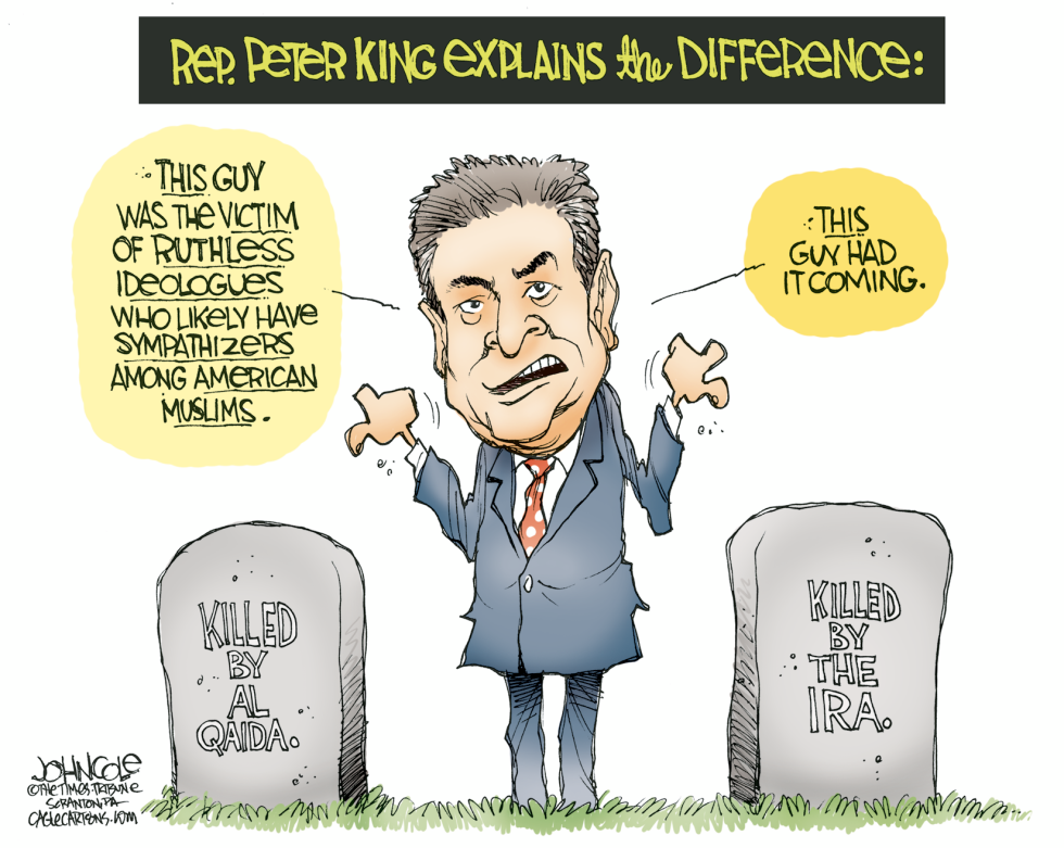 Pete King, Muslims and the IRA - COLOR