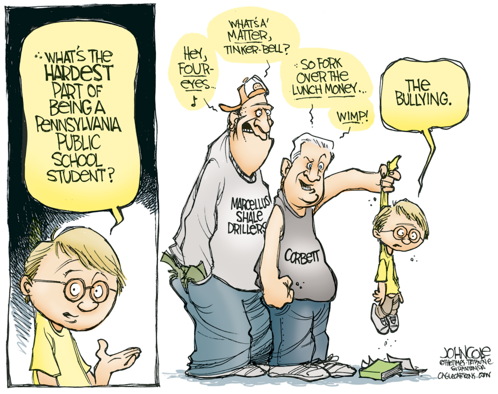 LOCAL PA -- The bully governor COLOR
