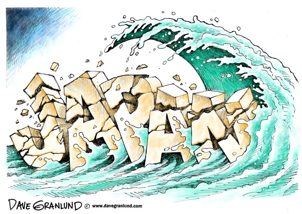 Japan quake and tsunami