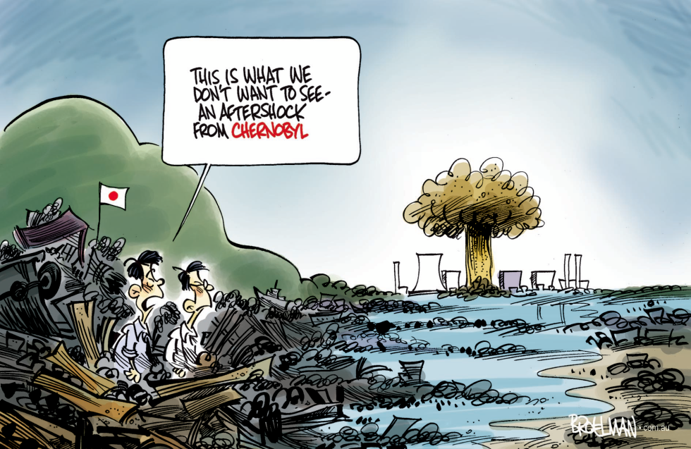 Nuclear drama in Japan