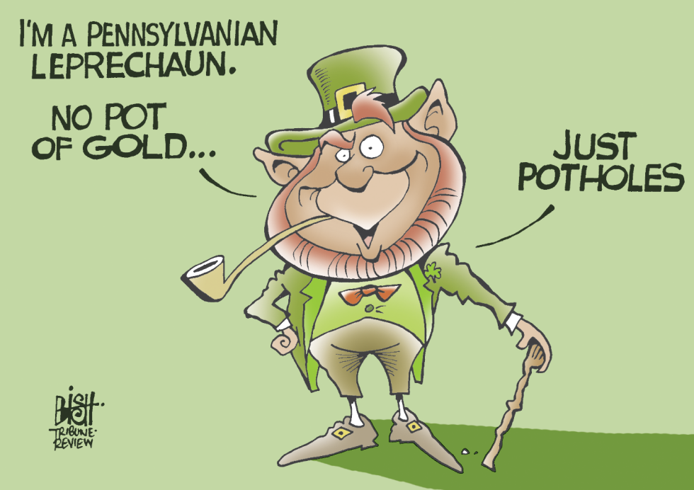 LOCAL- PENNSYLVANIAN LEPRECHAUN, COLOR
