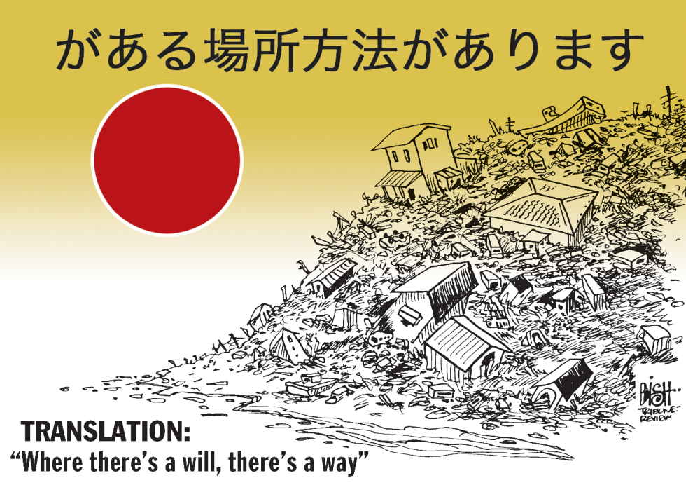 JAPAN TSUNAMI, COLOR