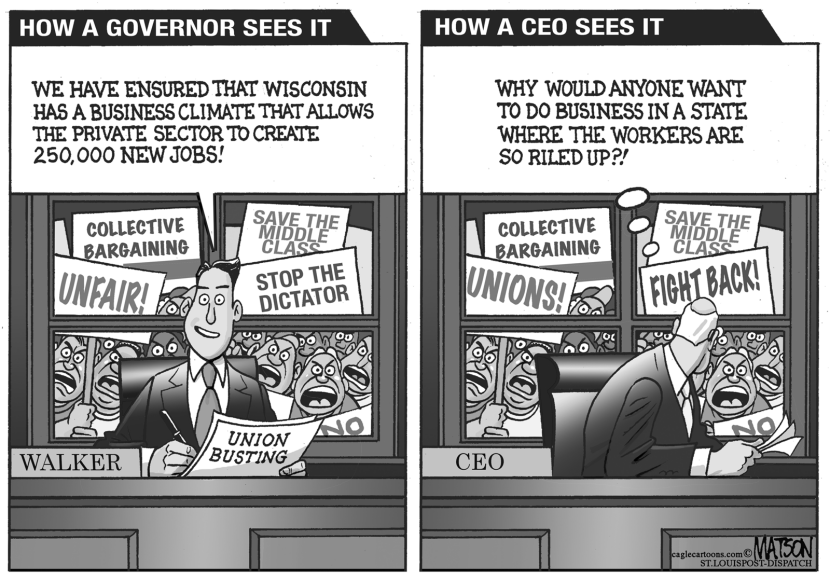 New Business Climate In Wisconsin