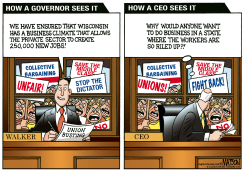 NEW BUSINESS CLIMATE IN WISCONSIN by R.J. Matson