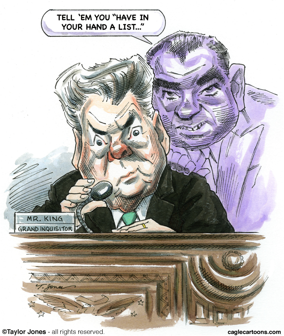 Peter King - ghost of hearings past
