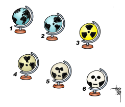 WORLD AND NUCLEAR RISKS by Arend Van Dam
