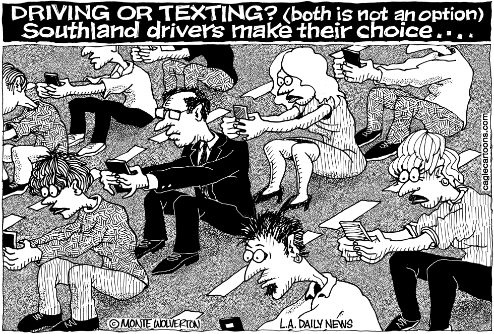 Texting or Driving -- Which LOCAL-CA