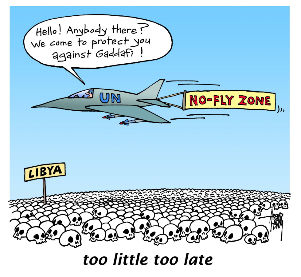 UN and Libya too little too late
