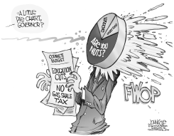 LOCAL PA CORBETT BUDGET AND THE POLLS BW by John Cole
