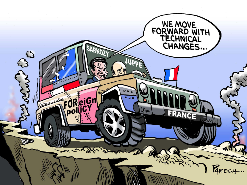 France foreign policy COLOR