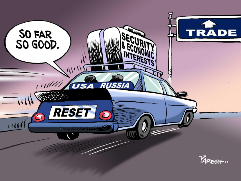 USA, Russia trade COLOR