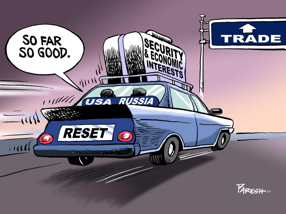 USA, Russia trade COLOR