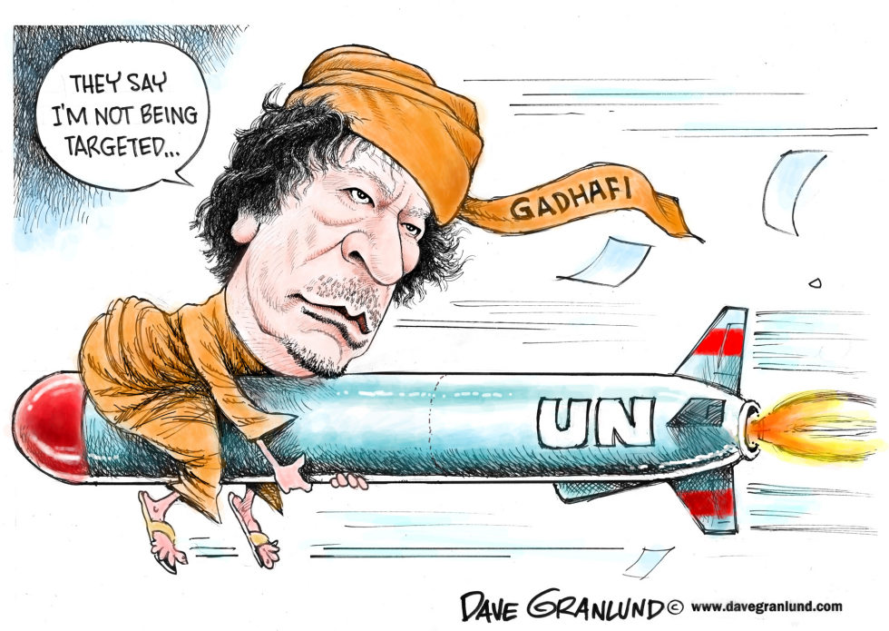 Gadhafi and cruise missiles