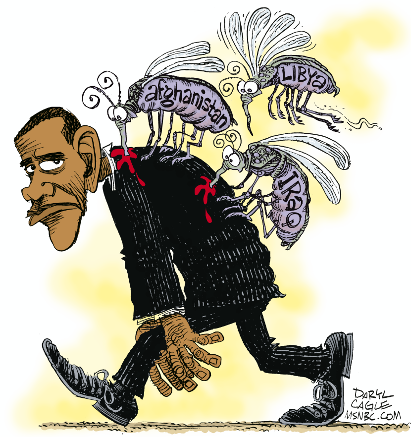 Obama and Libya Mosquito Color