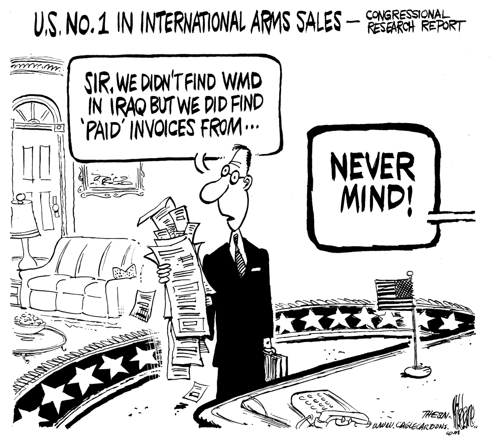  U.S. ARMS SALES by Mike Lane