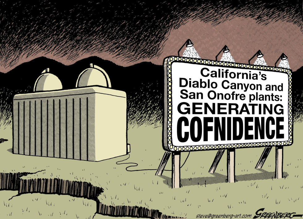 CALIF nuclear plants