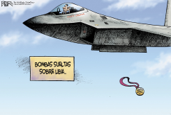 GUERRA CON LIBIA /  by Nate Beeler