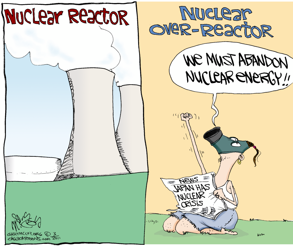  NUCLEAR OVER-REACTOR by Gary McCoy