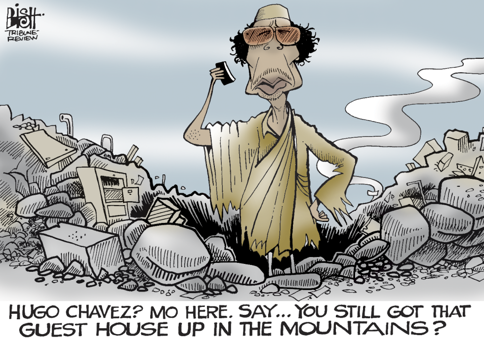 LIBYA UNDER FIRE, COLOR