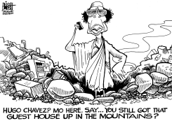 LIBYA UNDER FIRE, B/W by Randy Bish